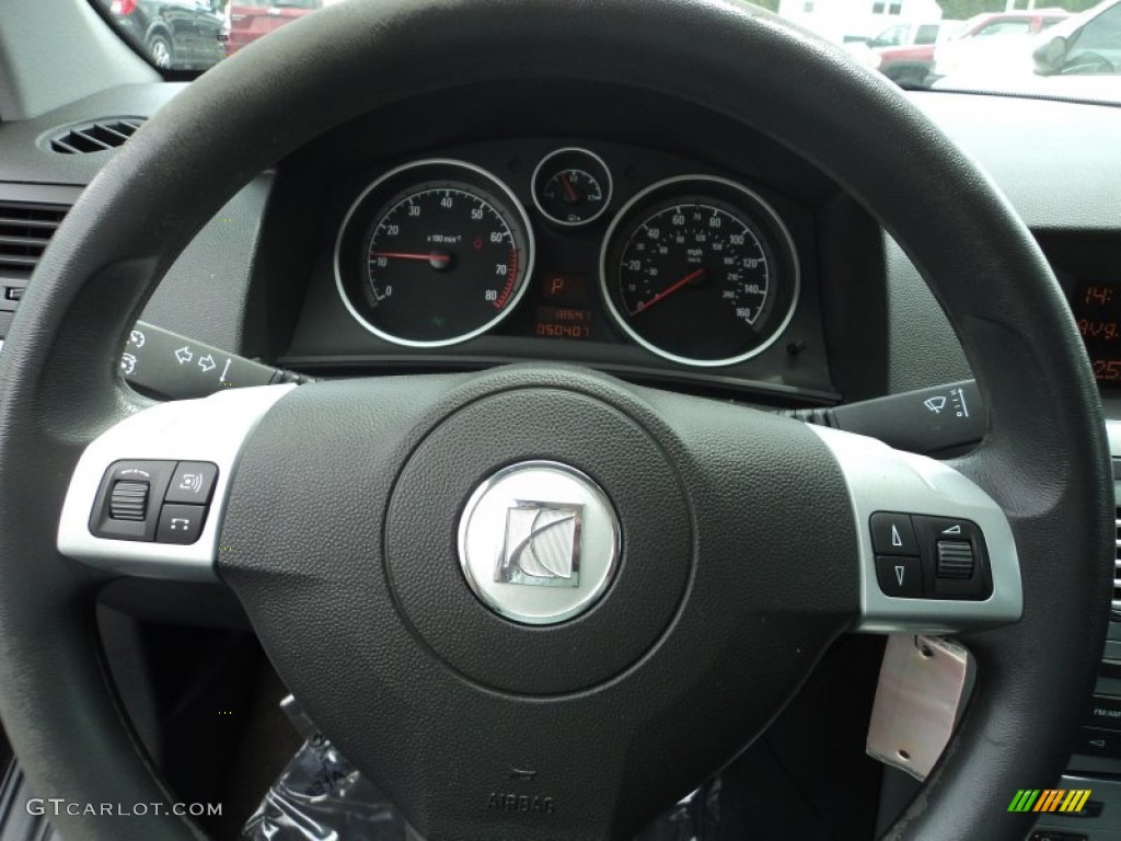 2008 Astra XR Sedan - Black Sapphire / Charcoal photo #22