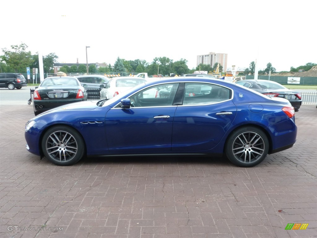 2014 Ghibli S Q4 - Blu Emozione (Blue) / Cuoio photo #3
