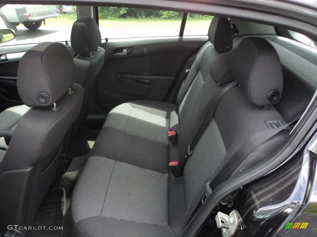 2008 Astra XR Sedan - Black Sapphire / Charcoal photo #30