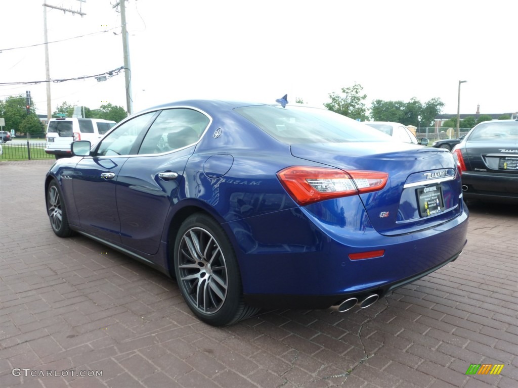 2014 Ghibli S Q4 - Blu Emozione (Blue) / Cuoio photo #4