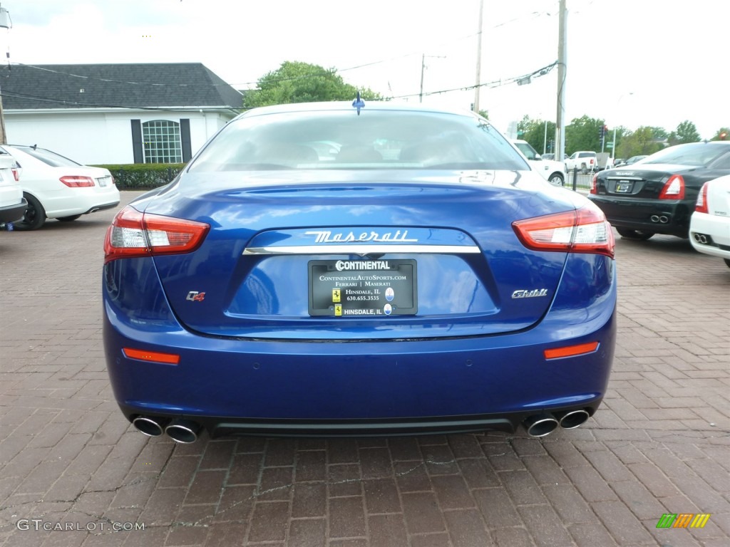 2014 Ghibli S Q4 - Blu Emozione (Blue) / Cuoio photo #5