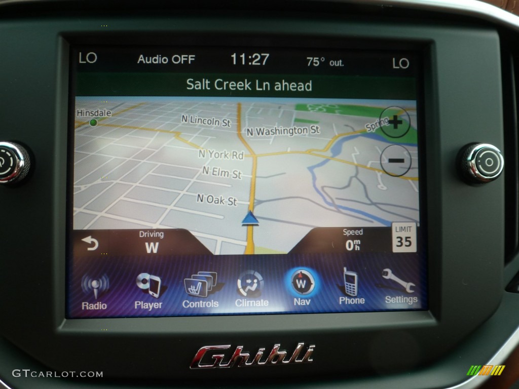 2014 Ghibli S Q4 - Blu Emozione (Blue) / Cuoio photo #6