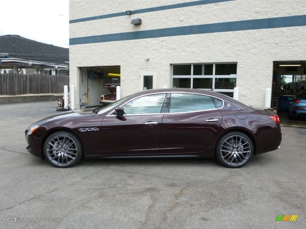 2014 Quattroporte S Q4 AWD - Rosso Folgore (Dark Red Metallic) / Sabbia photo #3