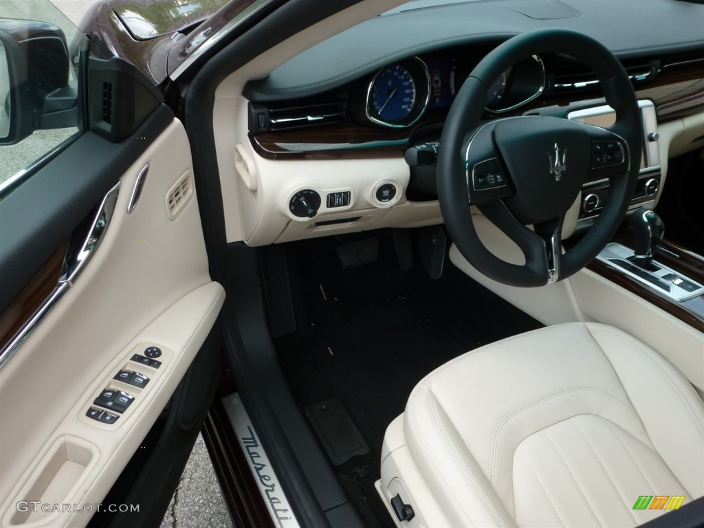 2014 Quattroporte S Q4 AWD - Rosso Folgore (Dark Red Metallic) / Sabbia photo #6