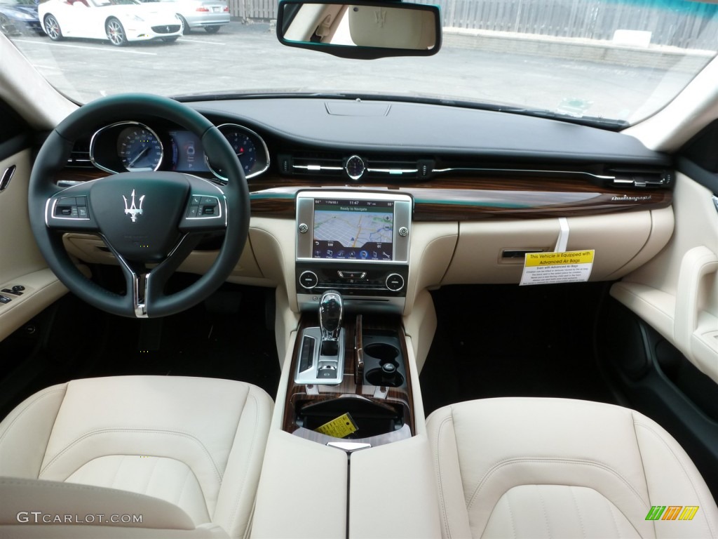 2014 Quattroporte S Q4 AWD - Rosso Folgore (Dark Red Metallic) / Sabbia photo #8