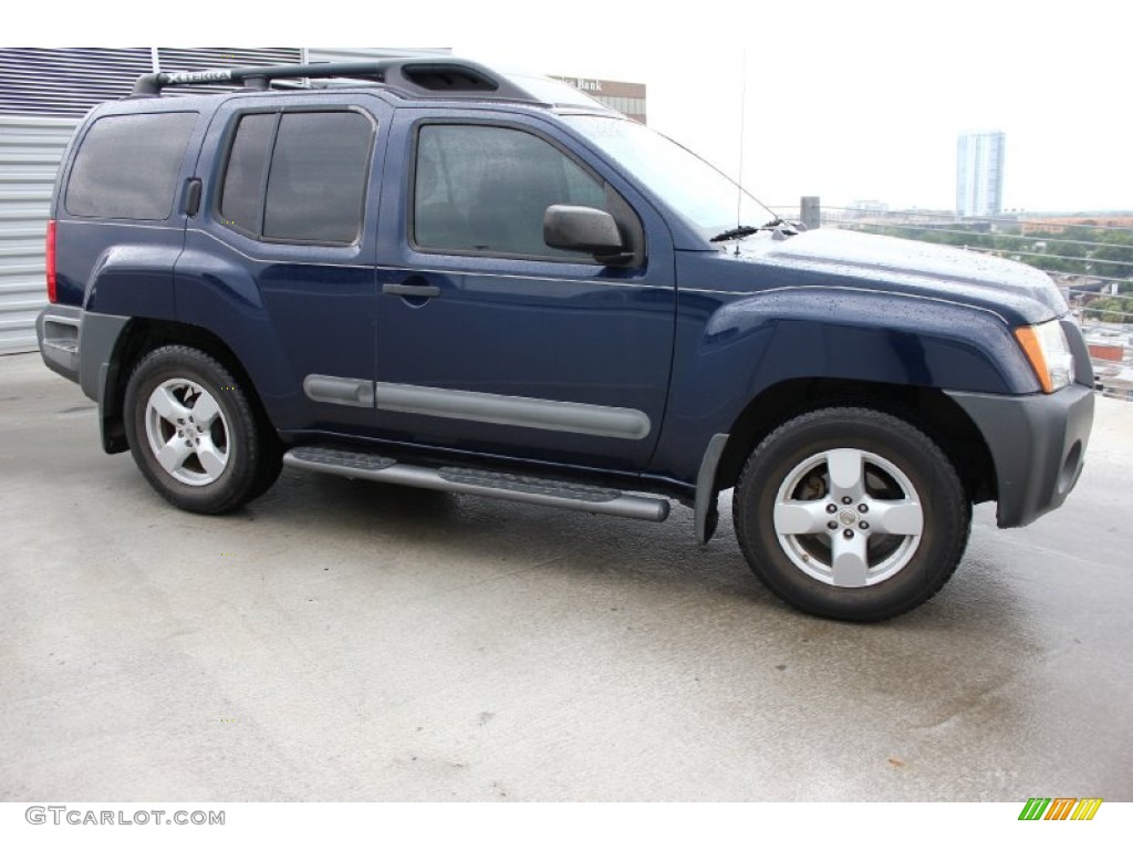 2006 Xterra SE - Midnight Blue Pearl / Steel/Graphite photo #12