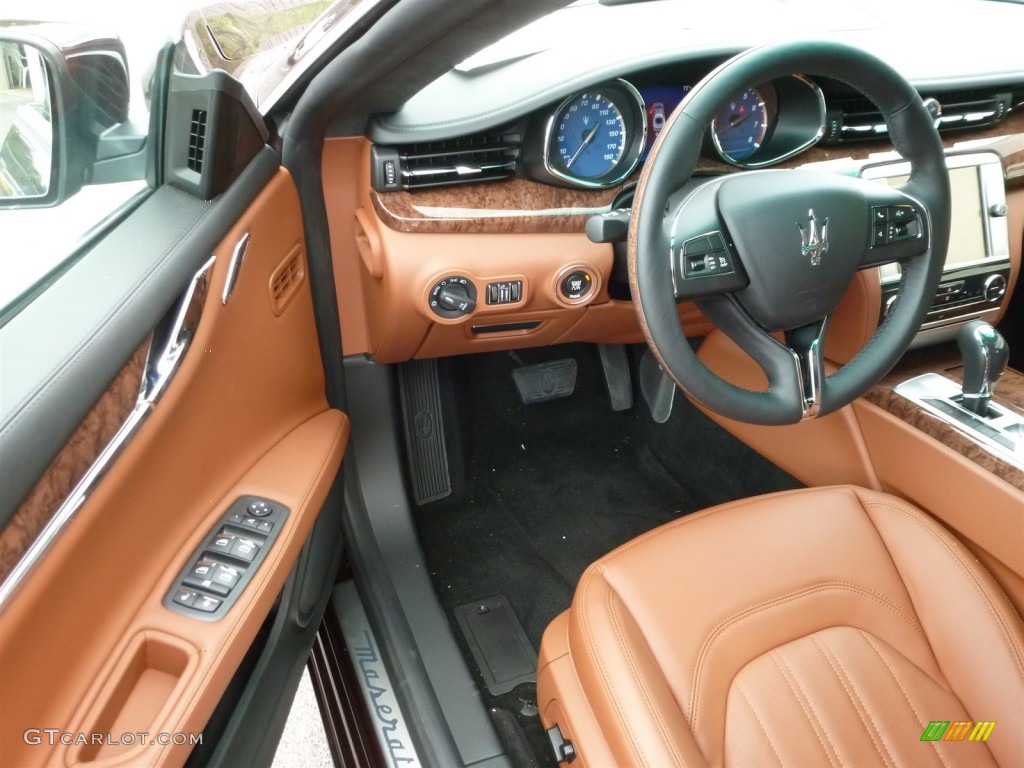 2014 Quattroporte S Q4 AWD - Rosso Folgore (Dark Red Metallic) / Cuoio photo #6