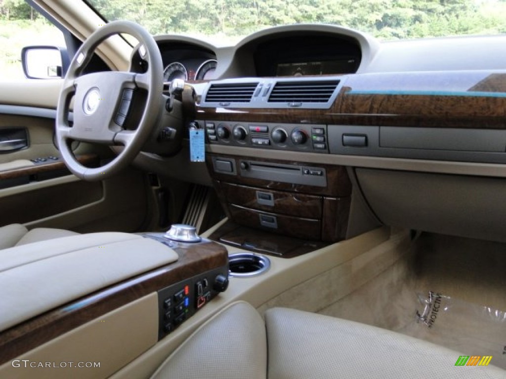 2002 7 Series 745i Sedan - Alpine White / Beige III photo #19