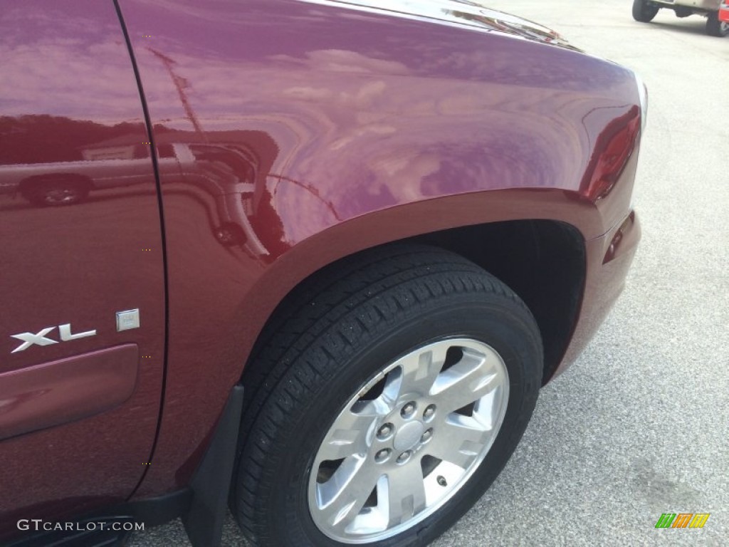 2008 Yukon XL SLT 4x4 - Sonoma Red Metallic / Light Tan photo #34