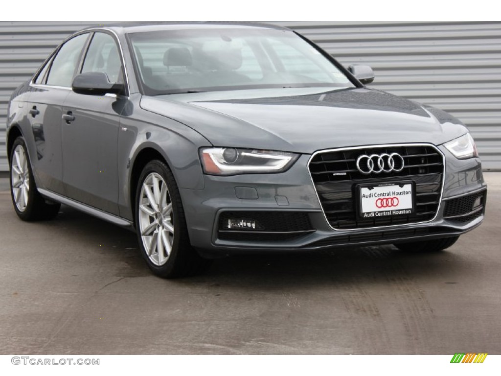 2014 A4 2.0T quattro Sedan - Monsoon Grey Metallic / Titanium Grey photo #1