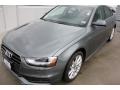 2014 Monsoon Grey Metallic Audi A4 2.0T quattro Sedan  photo #3