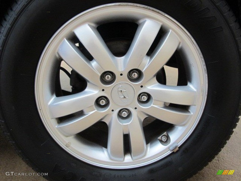 2007 Hyundai Tucson Limited Wheel Photo #95541733