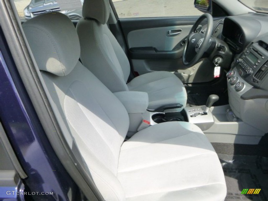 2009 Elantra GLS Sedan - Regatta Blue / Gray photo #10