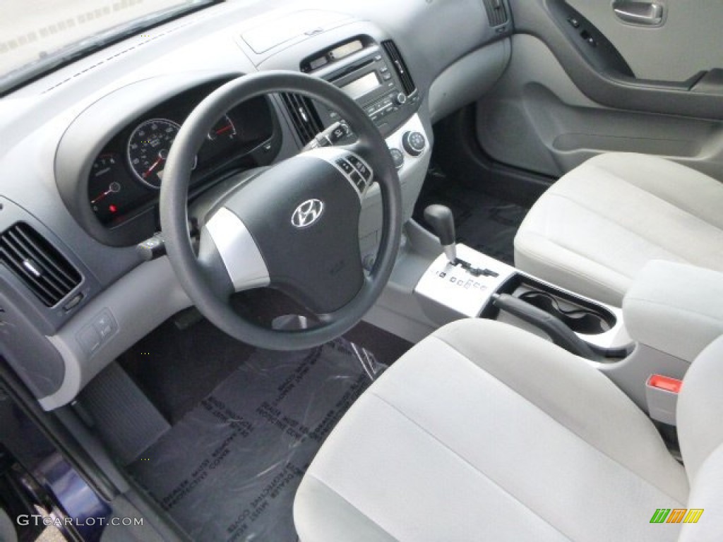 2009 Elantra GLS Sedan - Regatta Blue / Gray photo #20