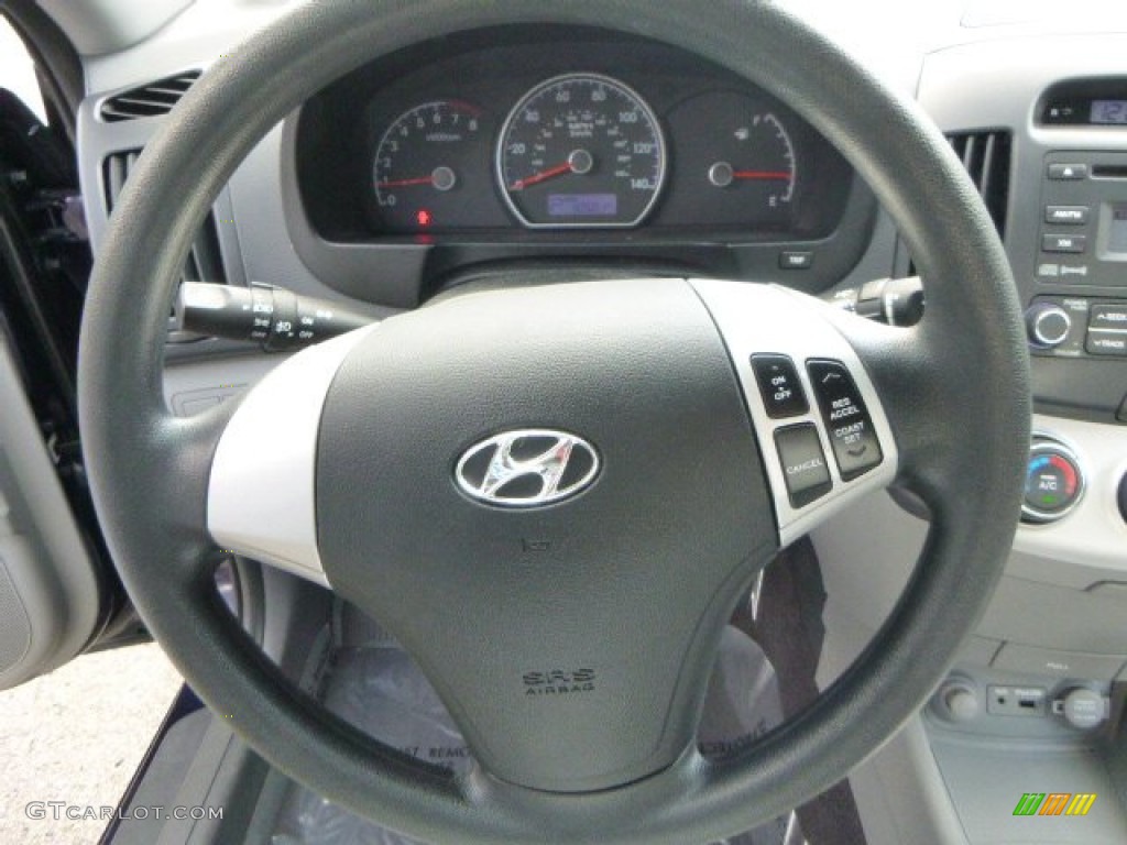 2009 Elantra GLS Sedan - Regatta Blue / Gray photo #22