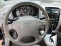 Gray 2007 Hyundai Tucson Limited Steering Wheel