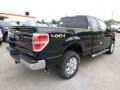 2014 Tuxedo Black Ford F150 XLT SuperCab 4x4  photo #8