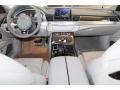 Lunar Silver Valcona Dashboard Photo for 2015 Audi S8 #95545814