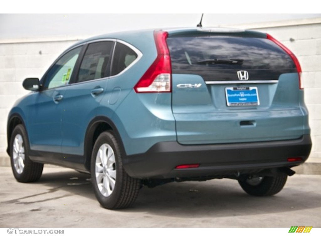 2014 CR-V EX - Mountain Air Metallic / Beige photo #2