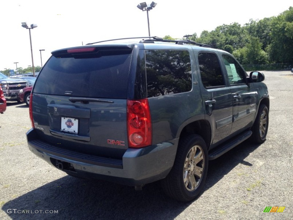 2009 Yukon SLT 4x4 - Stealth Gray Metallic / Ebony photo #2