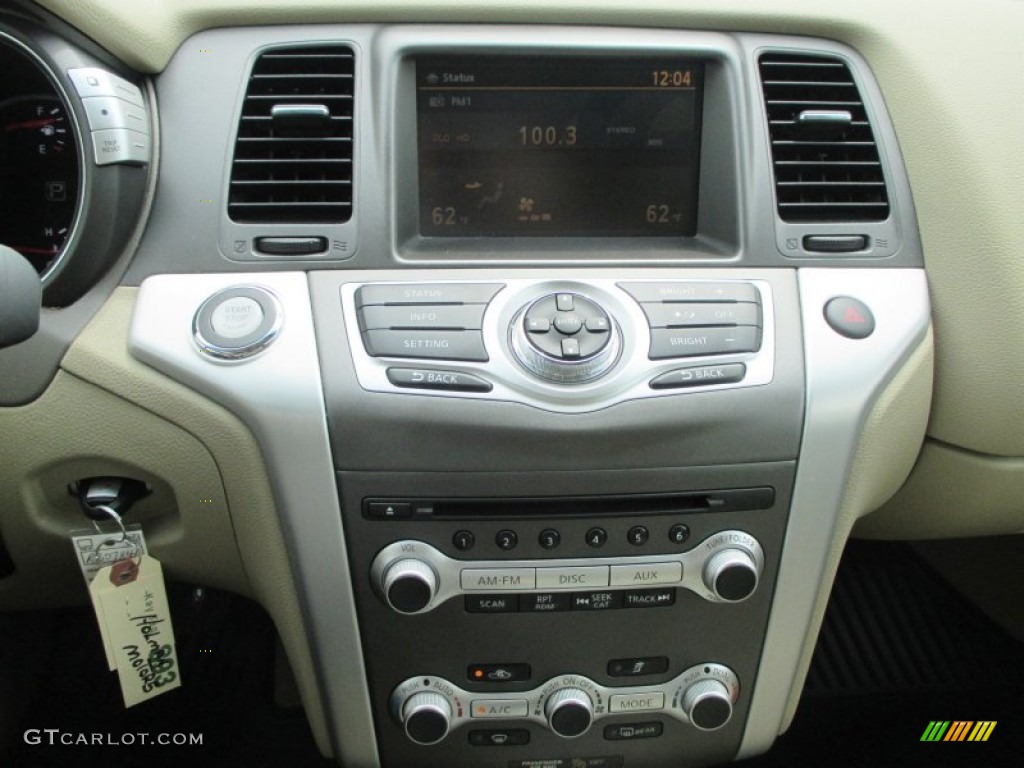 2011 Murano SV AWD - Glacier White Pearl / Beige photo #8