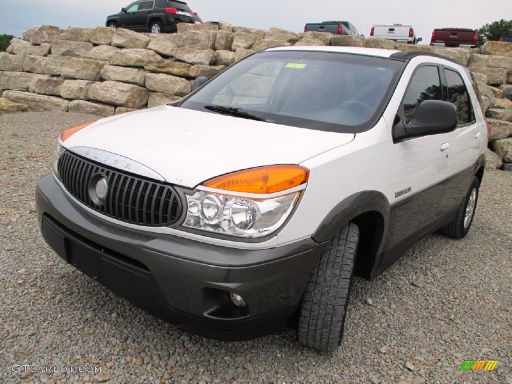 2003 Rendezvous CX AWD - Olympic White / Gray photo #2