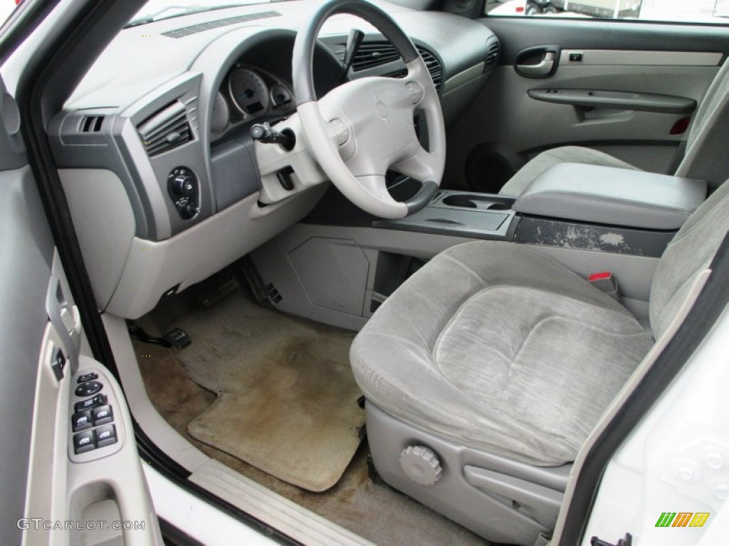 Gray Interior 2003 Buick Rendezvous CX AWD Photo #95548080