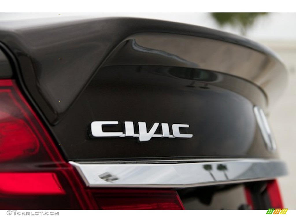 2014 Honda Civic HF Sedan Marks and Logos Photo #95548293