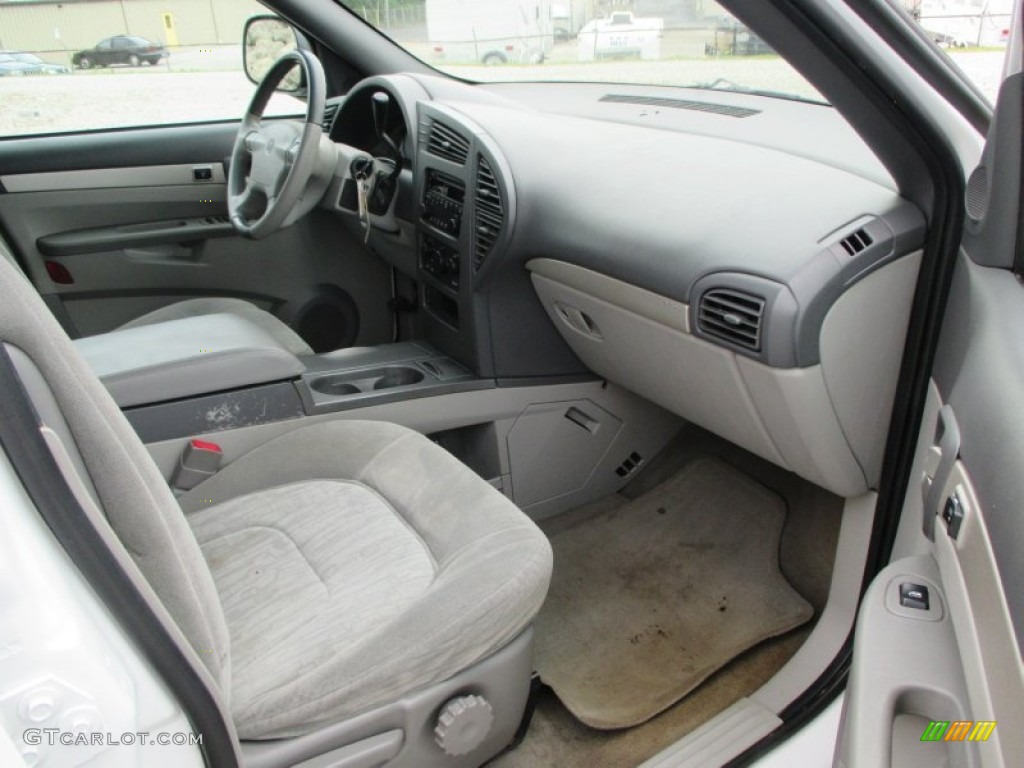 2003 Rendezvous CX AWD - Olympic White / Gray photo #24