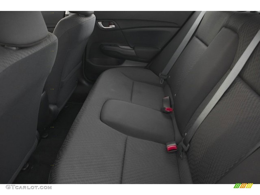 2014 Honda Civic HF Sedan Rear Seat Photos