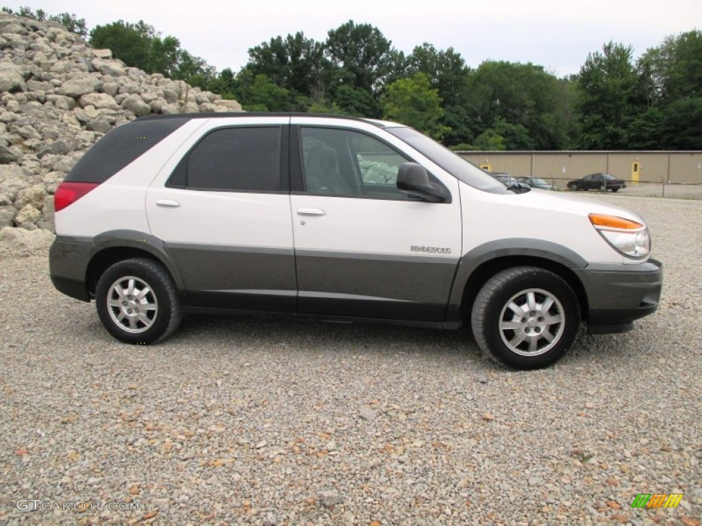 2003 Rendezvous CX AWD - Olympic White / Gray photo #26