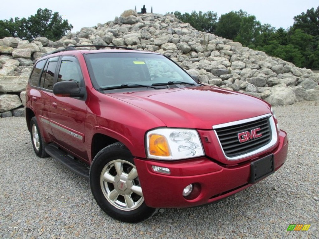 Magnetic Red Metallic GMC Envoy