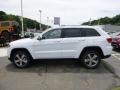 2014 Bright White Jeep Grand Cherokee Limited 4x4  photo #2