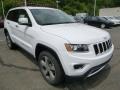 2014 Bright White Jeep Grand Cherokee Limited 4x4  photo #7