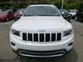 2014 Bright White Jeep Grand Cherokee Limited 4x4  photo #8