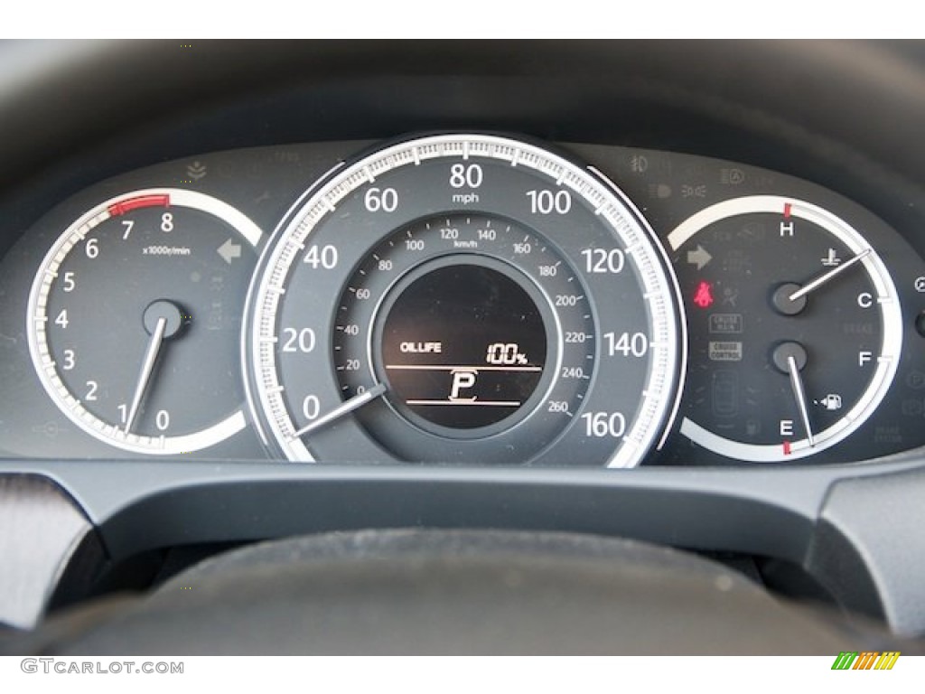 2014 Accord EX-L Sedan - Alabaster Silver Metallic / Black photo #19
