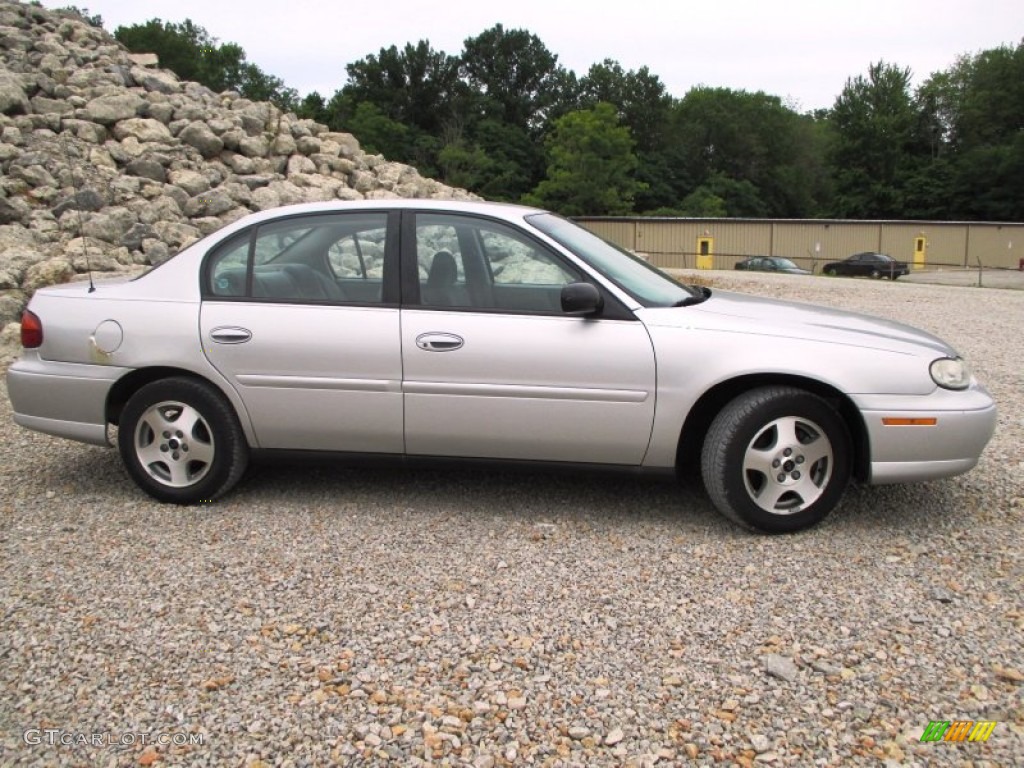 2003 Malibu Sedan - Galaxy Silver Metallic / Gray photo #20