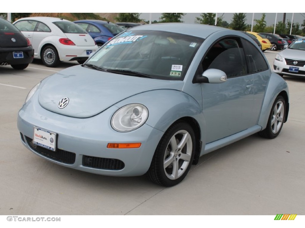 2009 New Beetle 2.5 Coupe - Heaven Blue Metallic / Black photo #3