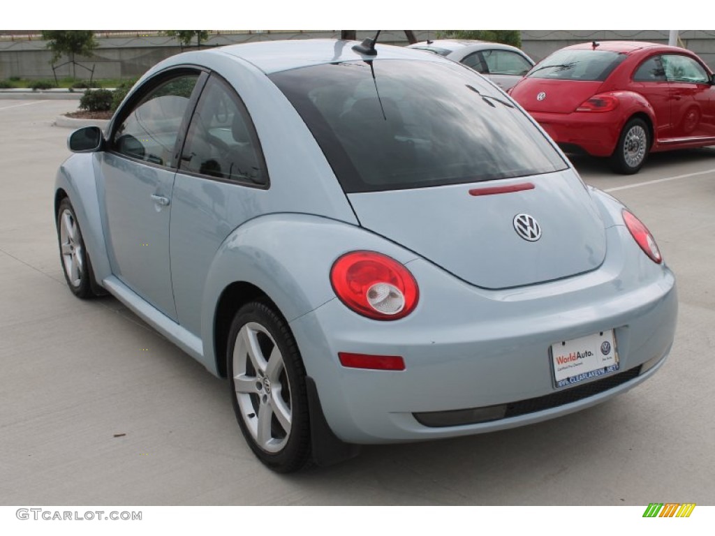 2009 New Beetle 2.5 Coupe - Heaven Blue Metallic / Black photo #7
