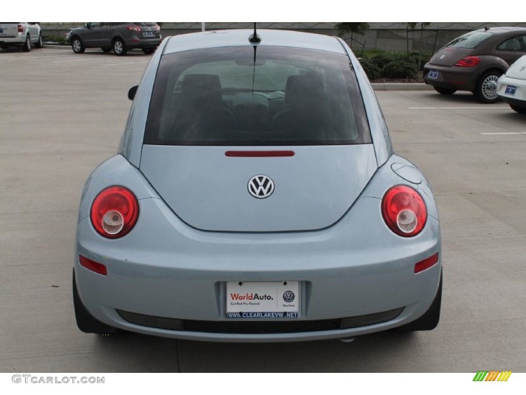 2009 New Beetle 2.5 Coupe - Heaven Blue Metallic / Black photo #8