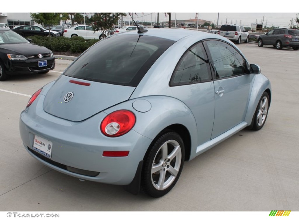 2009 New Beetle 2.5 Coupe - Heaven Blue Metallic / Black photo #9