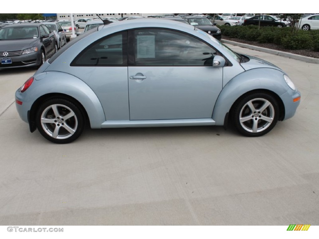 2009 New Beetle 2.5 Coupe - Heaven Blue Metallic / Black photo #10