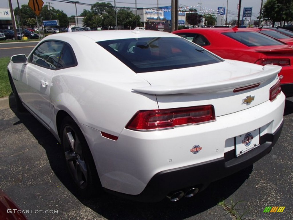 2014 Camaro LT Coupe - Summit White / Black photo #2