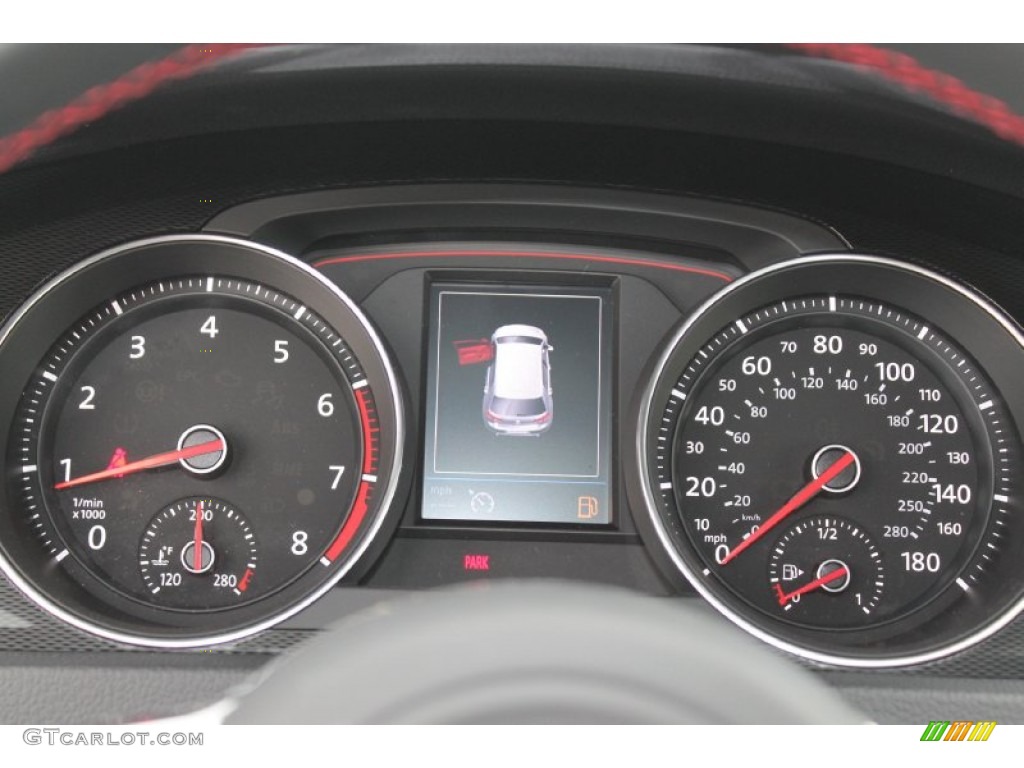 2015 Volkswagen Golf GTI 4-Door 2.0T SE Gauges Photo #95553906