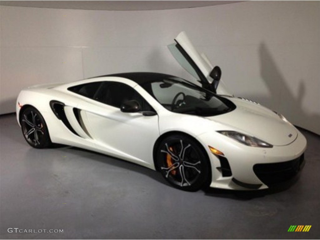 2012 MP4-12C  - White / Carbon Black photo #1