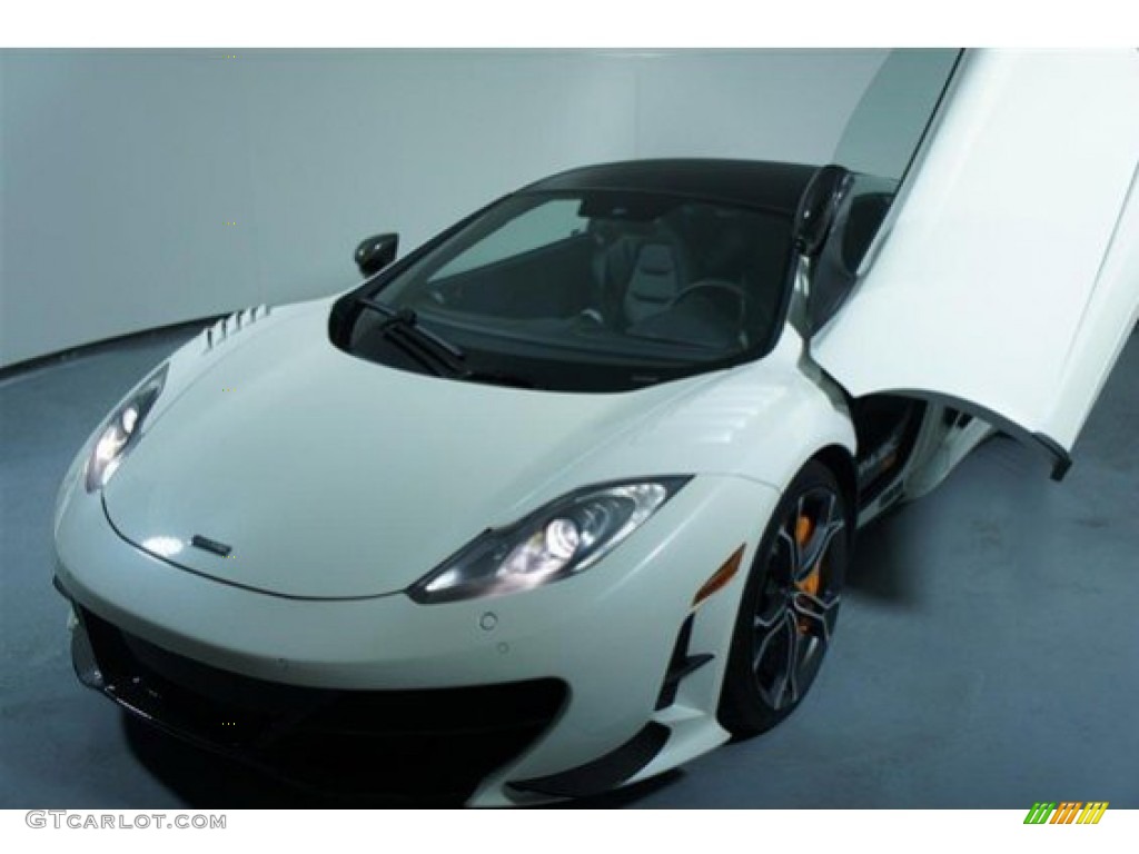 2012 MP4-12C  - White / Carbon Black photo #3