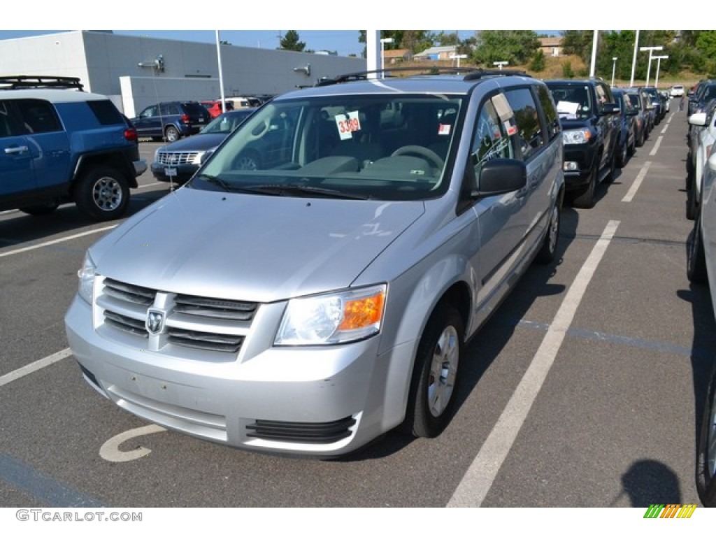 Bright Silver Metallic 2008 Dodge Grand Caravan SE Exterior Photo #95558792