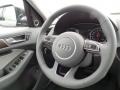 Titanium Gray 2015 Audi Q5 3.0 TDI Premium Plus quattro Steering Wheel