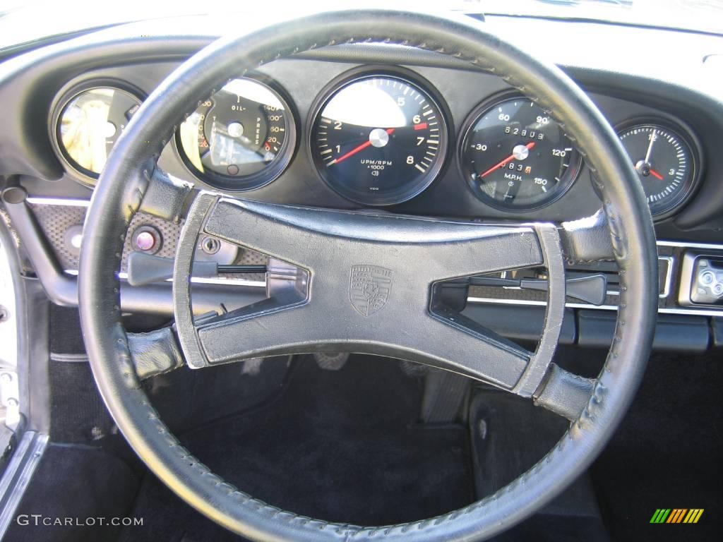 1971 Porsche 911 T Targa Black Steering Wheel Photo #955612