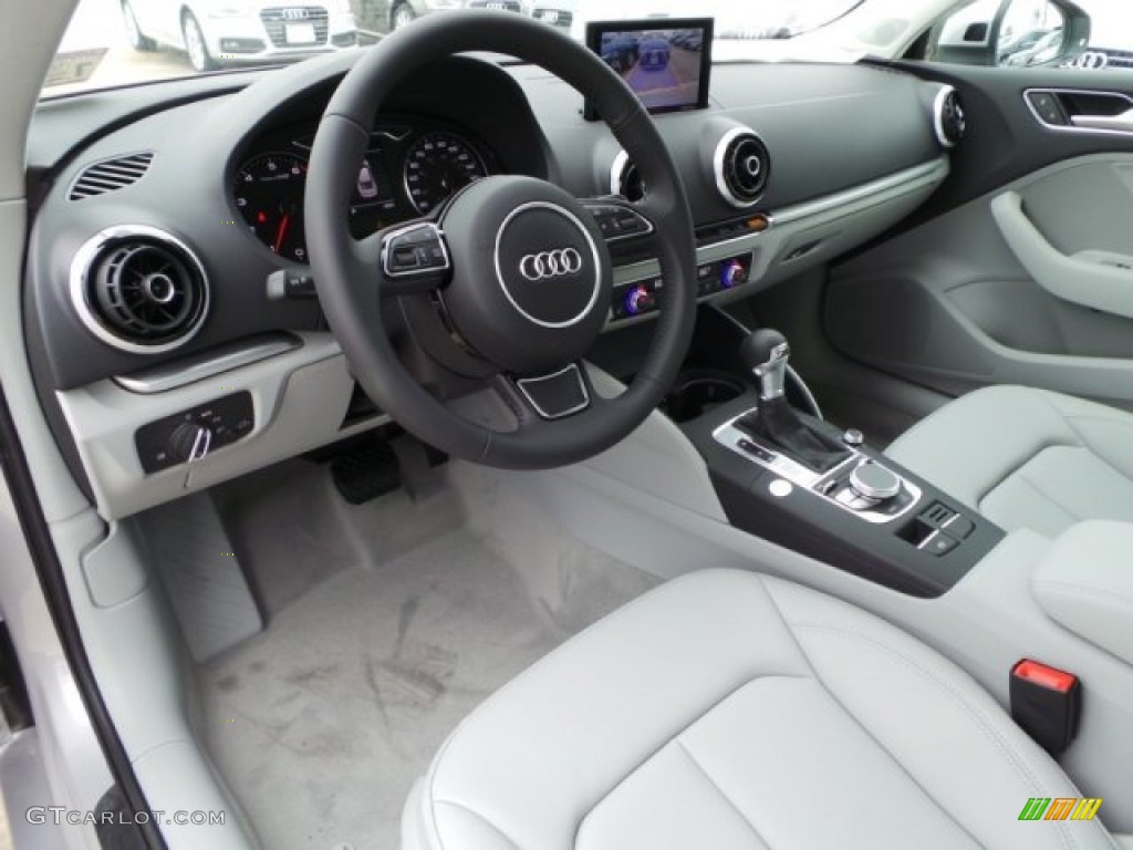 Titanium Gray Interior 2015 Audi A3 1.8 Premium Plus Photo #95561348
